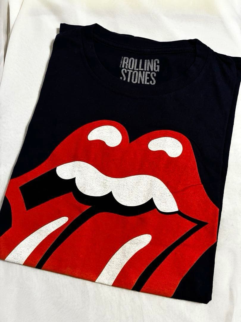 ローリングストーンズ 2014年『14 ON FIRE 』ツアーTシャツ XL