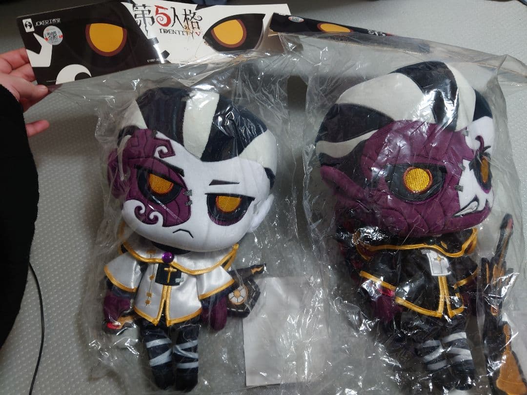 第5人格 白黒無常 謝必安 范無咎ぬいぐるみ 2体セット