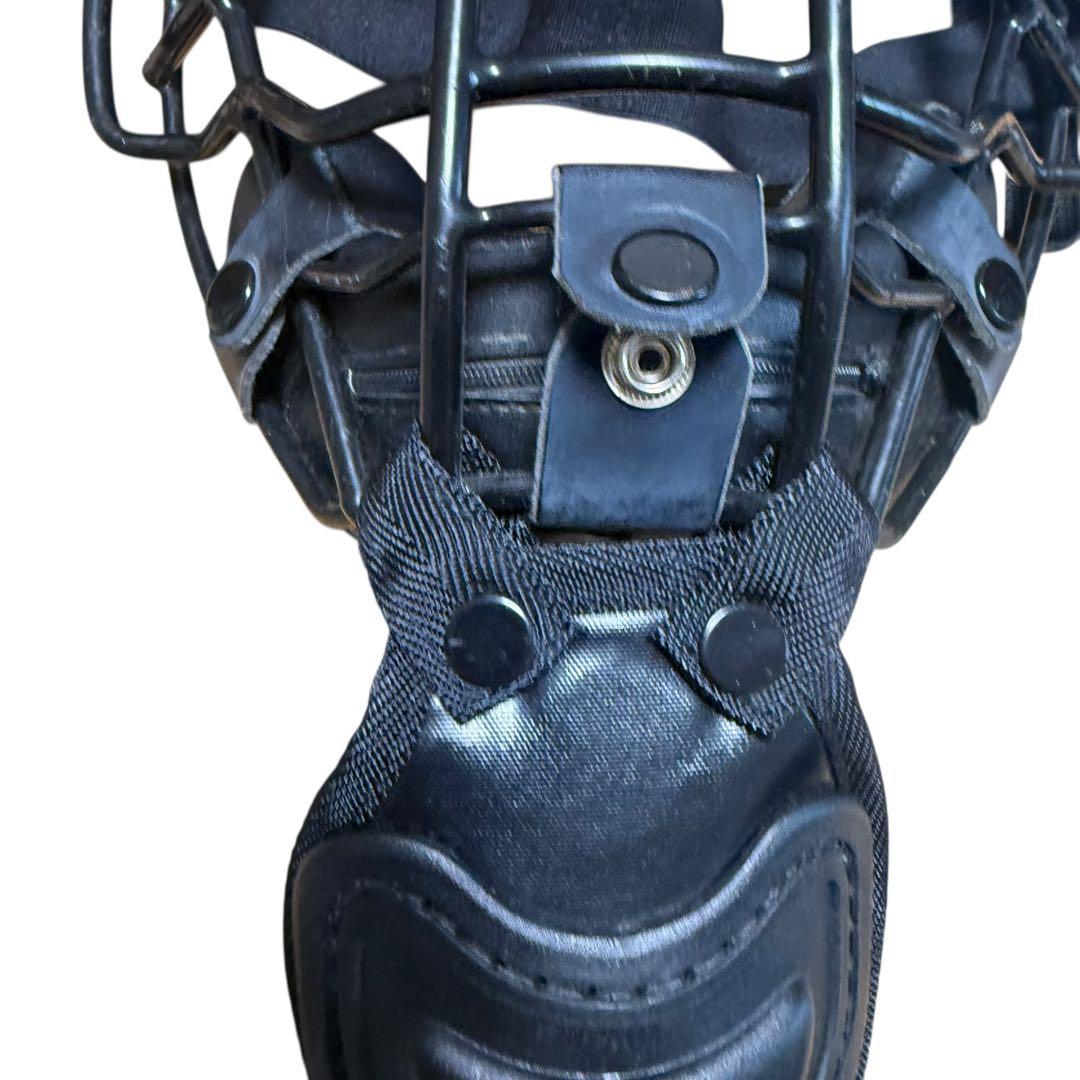 ミズノの軟式野球用ベルガードキャッチャーマスク