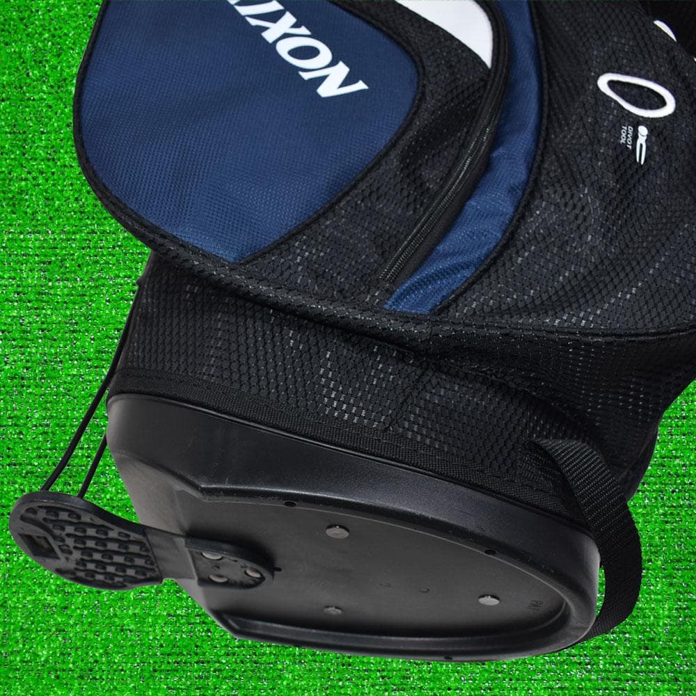 スリクソン スタンド式 軽量キャディバッグ【ブラック/ネイビー】新品！