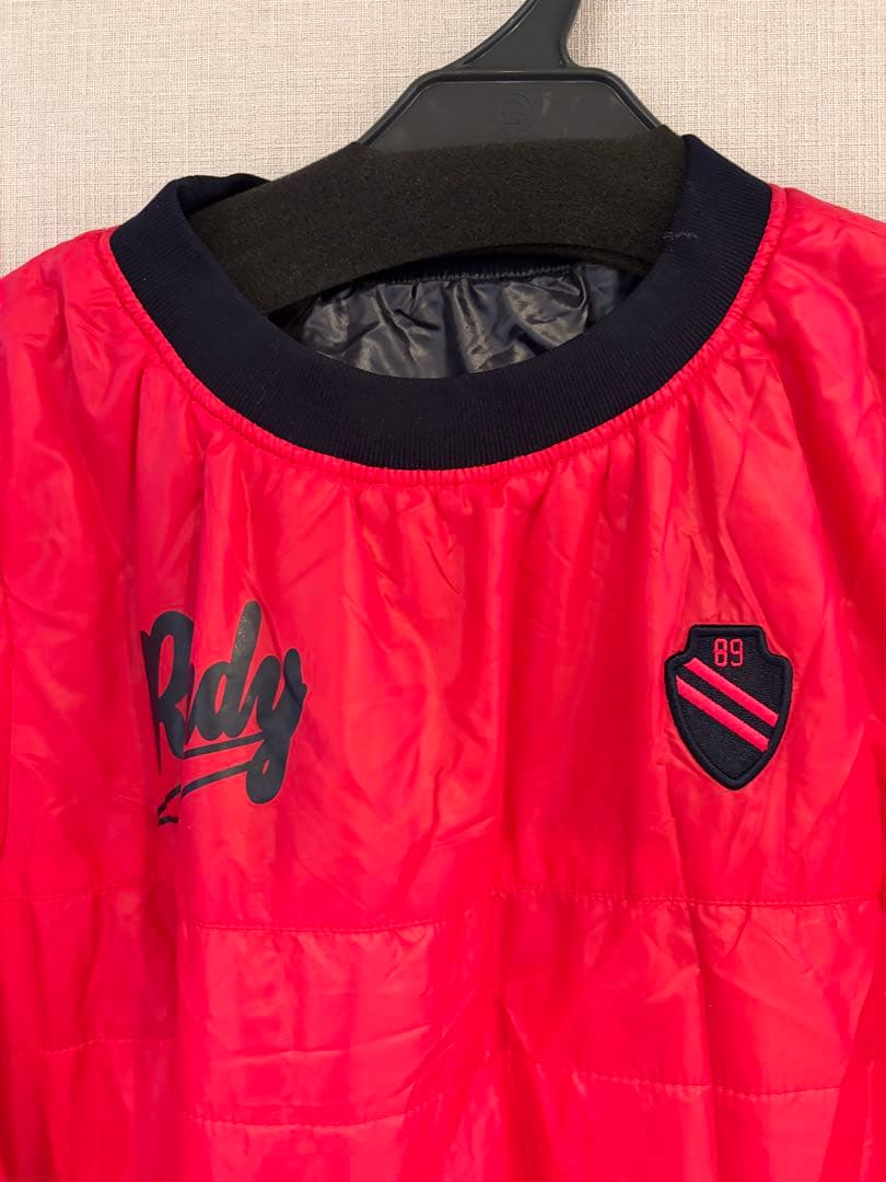 パーリーゲイツRady トップス 89 赤腕がファスナーで取れベストにも