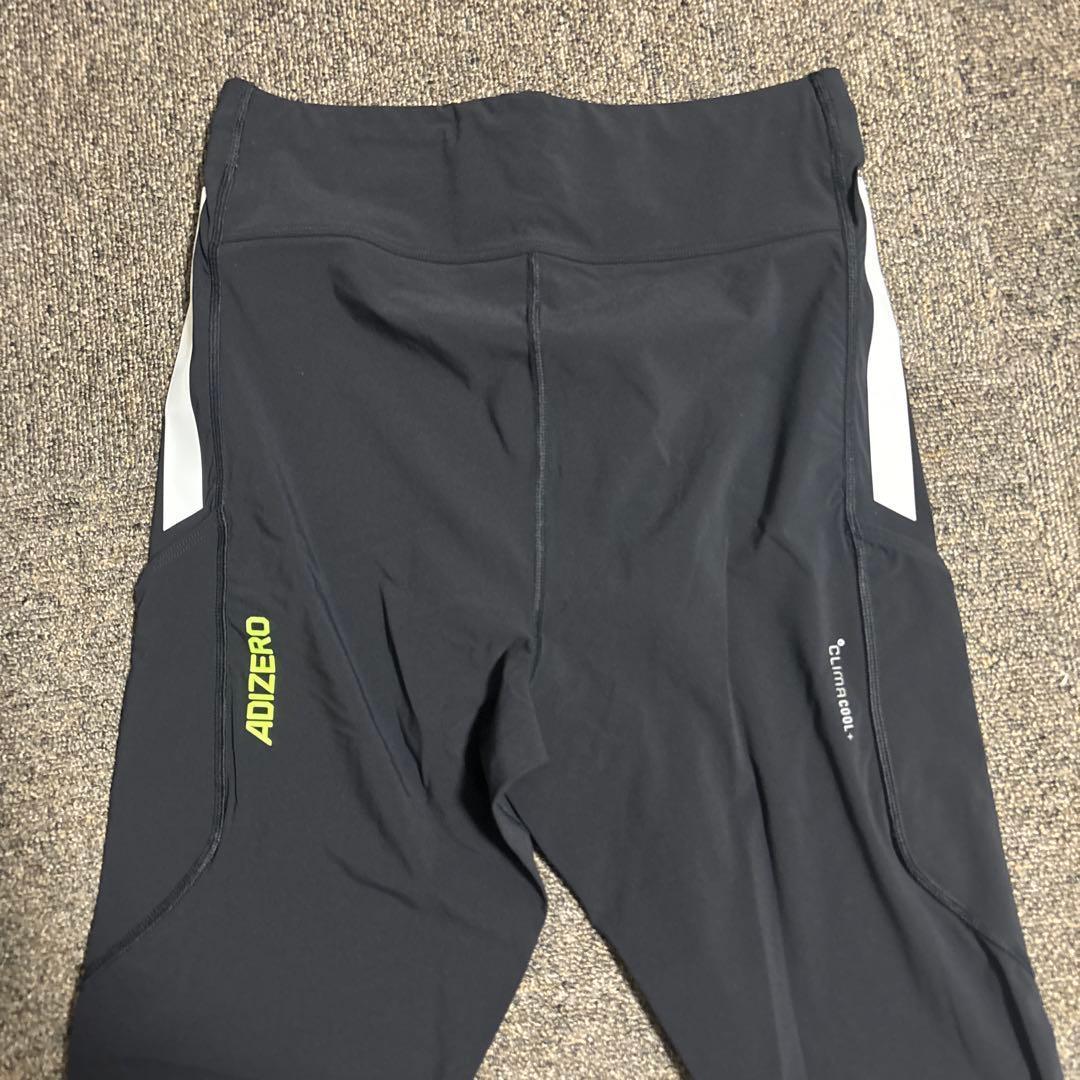 アディダス アディゼロ ランニングタイツ レギンス メンズ Mサイズ
