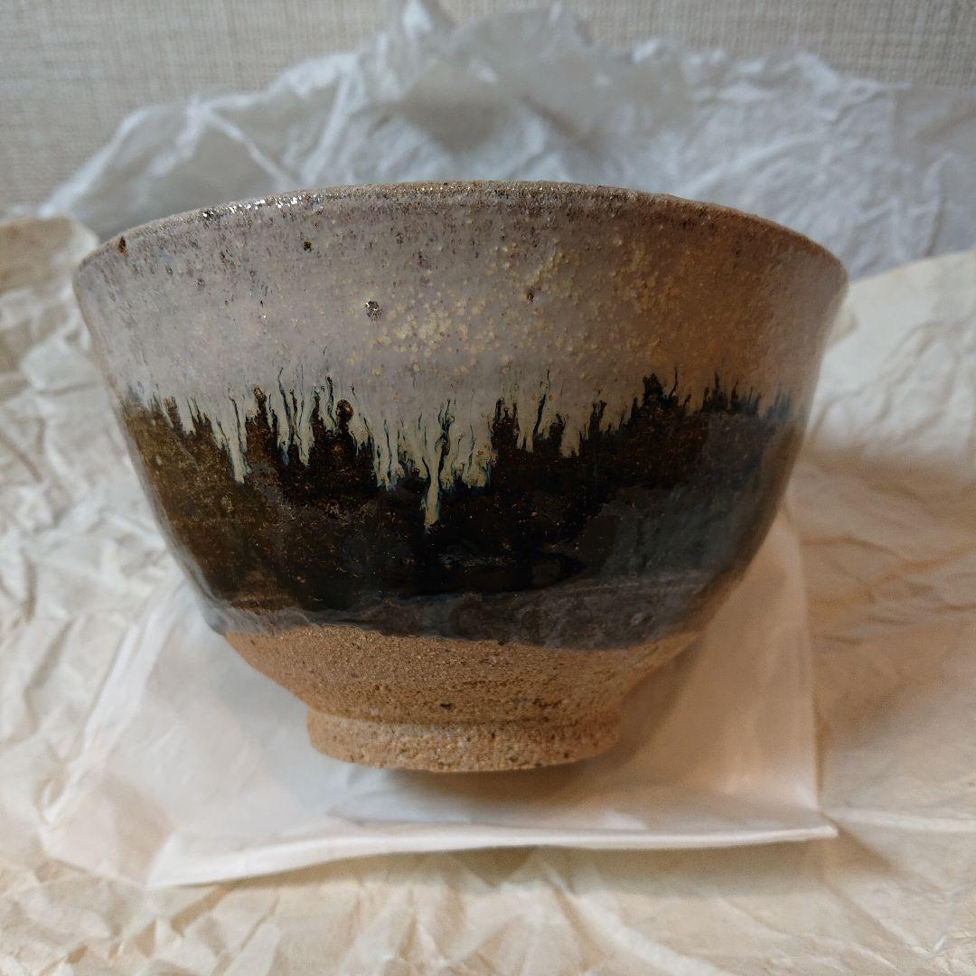 茶道具 茶碗 西岡小十 朝鮮唐津茶碗