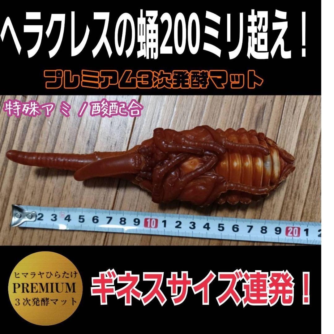 ヘラクレスが巨大化！プレミアム3次発酵カブトムシマット　60リットル　産卵にも！