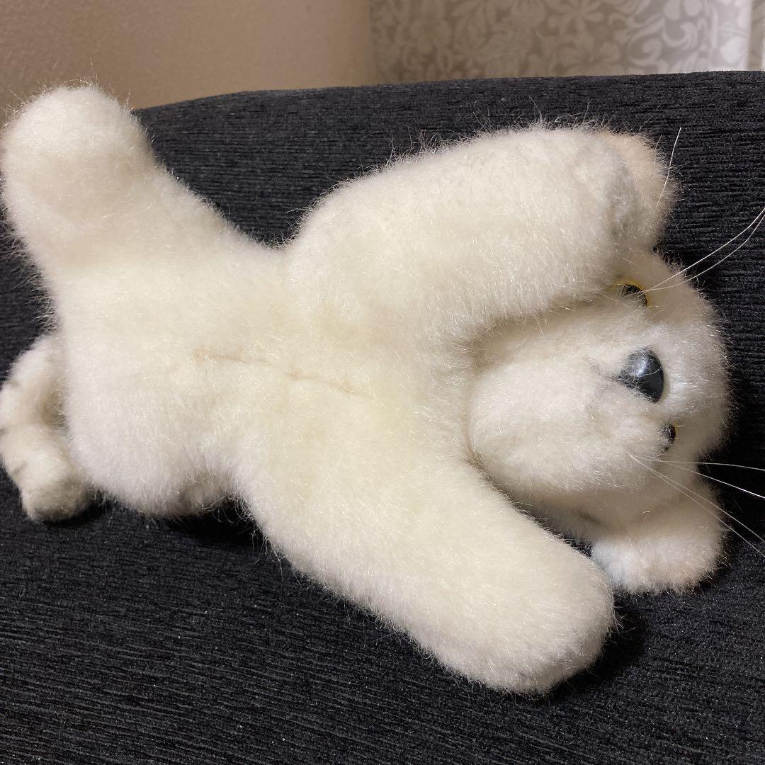 レトロ　希少　ぬいぐるみ　ネコ　とら　動物のあかちゃん　ペット　可愛い　リアル