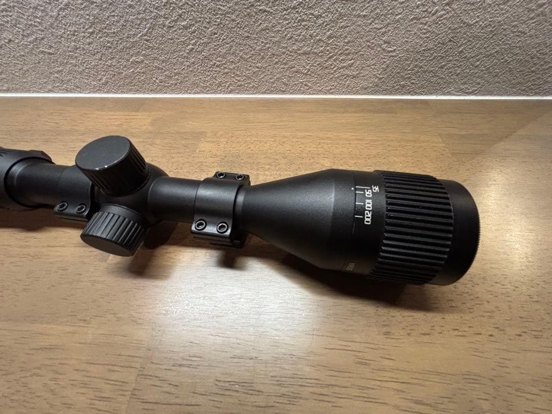 OPTISAN HX 4-12x40 スコープ、バトラーキャップ付き