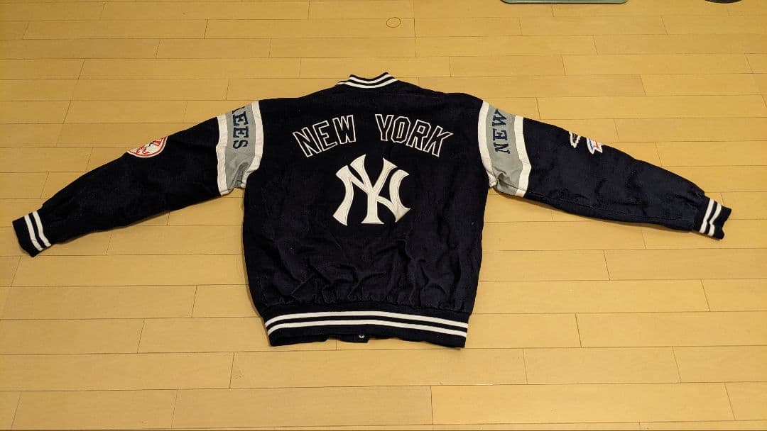 New York Yankees スタジアムジャケット ネイビー