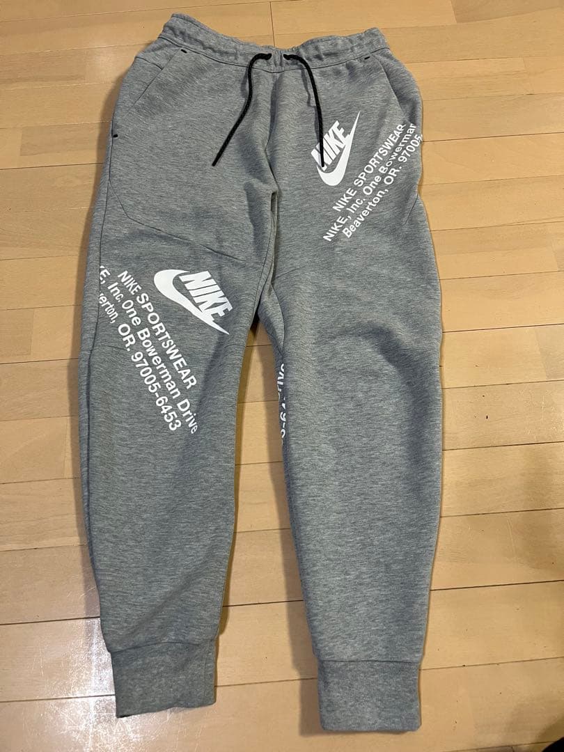 ナイキ　テックフリース セットアップ　sサイズ　グレー