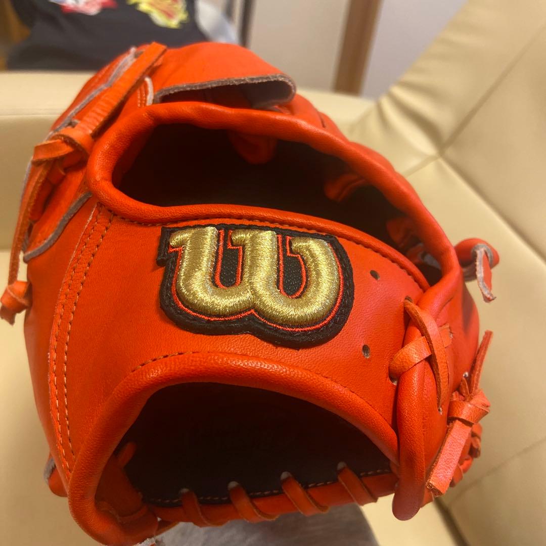 Wilson ProStaff オレンジグローブ 左用グローブ 硬式用 未使用