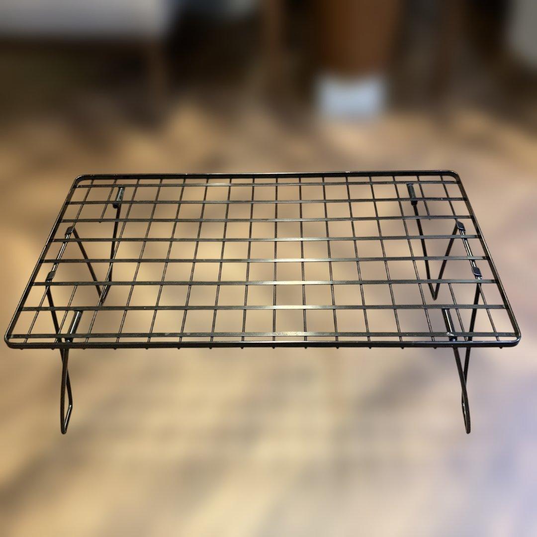 フィールドラック/ユニフレーム x 4台＋連結用天板 / キャンプギークス