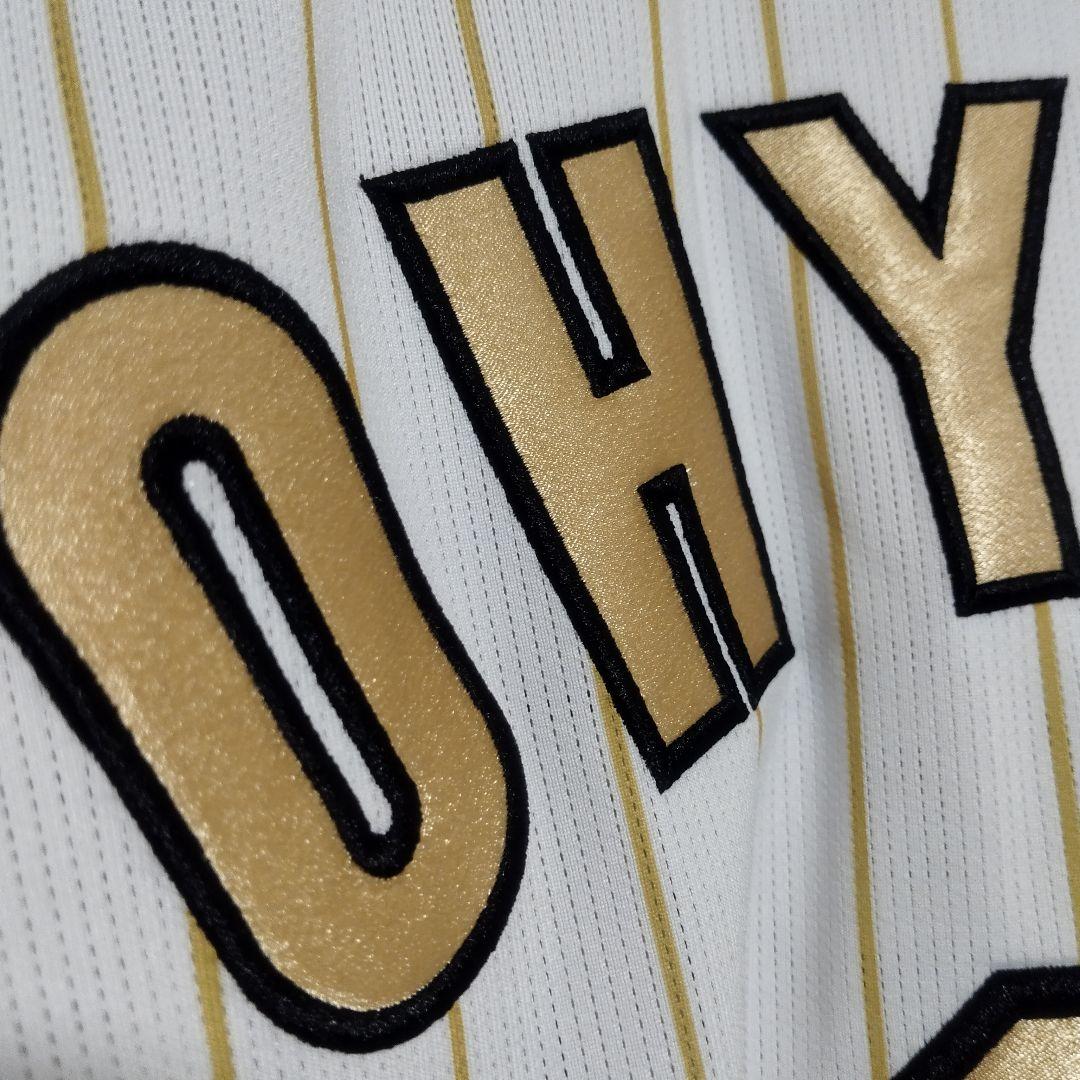 阪神タイガース　チャンピオンユニフォーム　大山悠輔　Lサイズ 金　優勝ワッペン