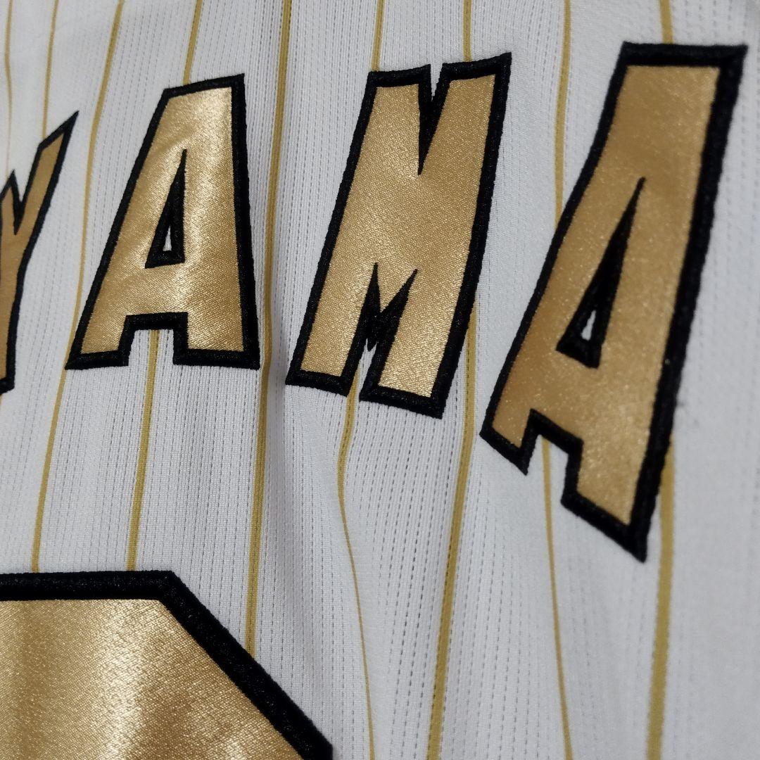 阪神タイガース　チャンピオンユニフォーム　大山悠輔　Lサイズ 金　優勝ワッペン