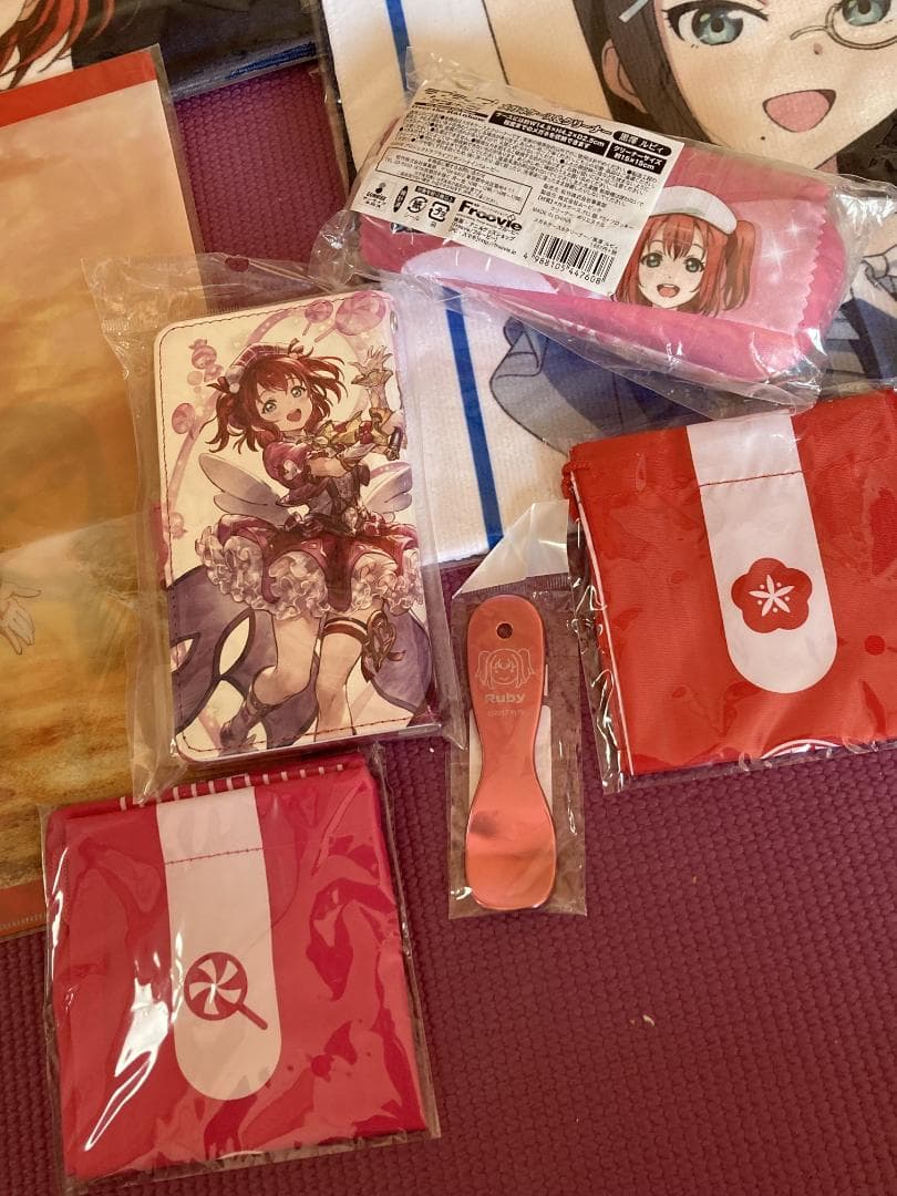 ラブライブ!サンシャイン!! 黒澤ダイヤ、ルビィ x西武ライオンズ 応援タオル等