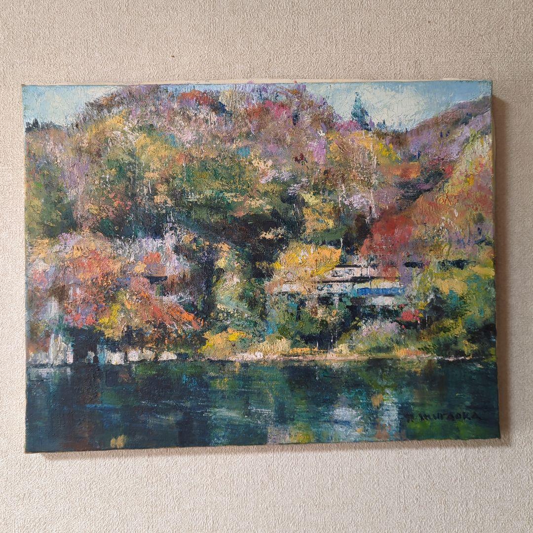 F6号油彩画（額縁なし)No.64