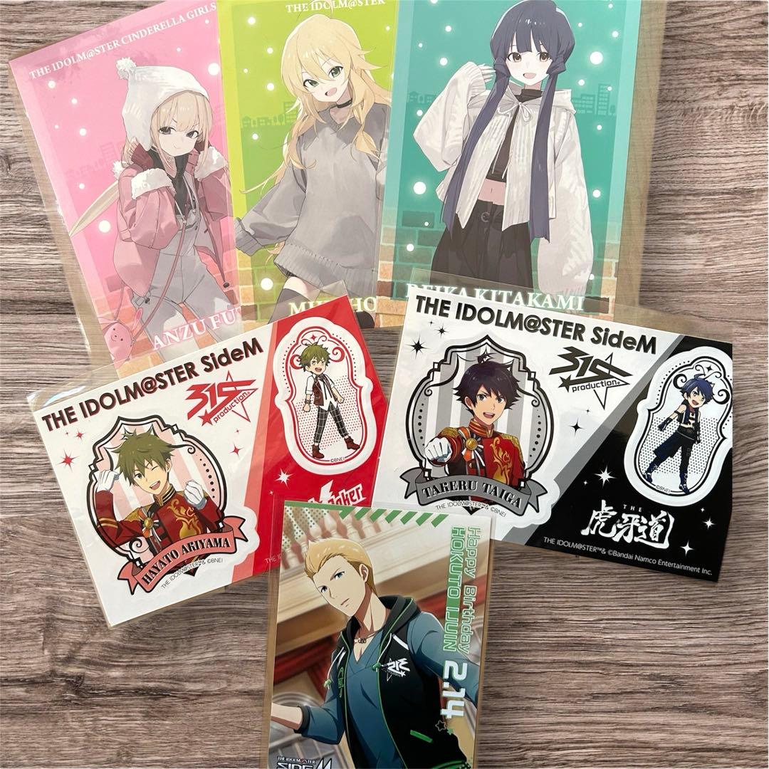 まとめ売り アイドルマスター ステッカー・カードセット