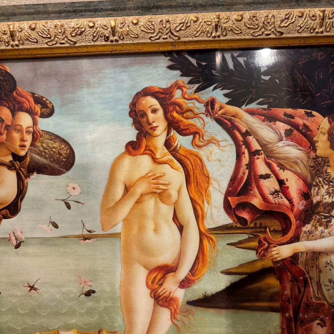 ボッティチェリ「ヴィーナスの誕生」絵画