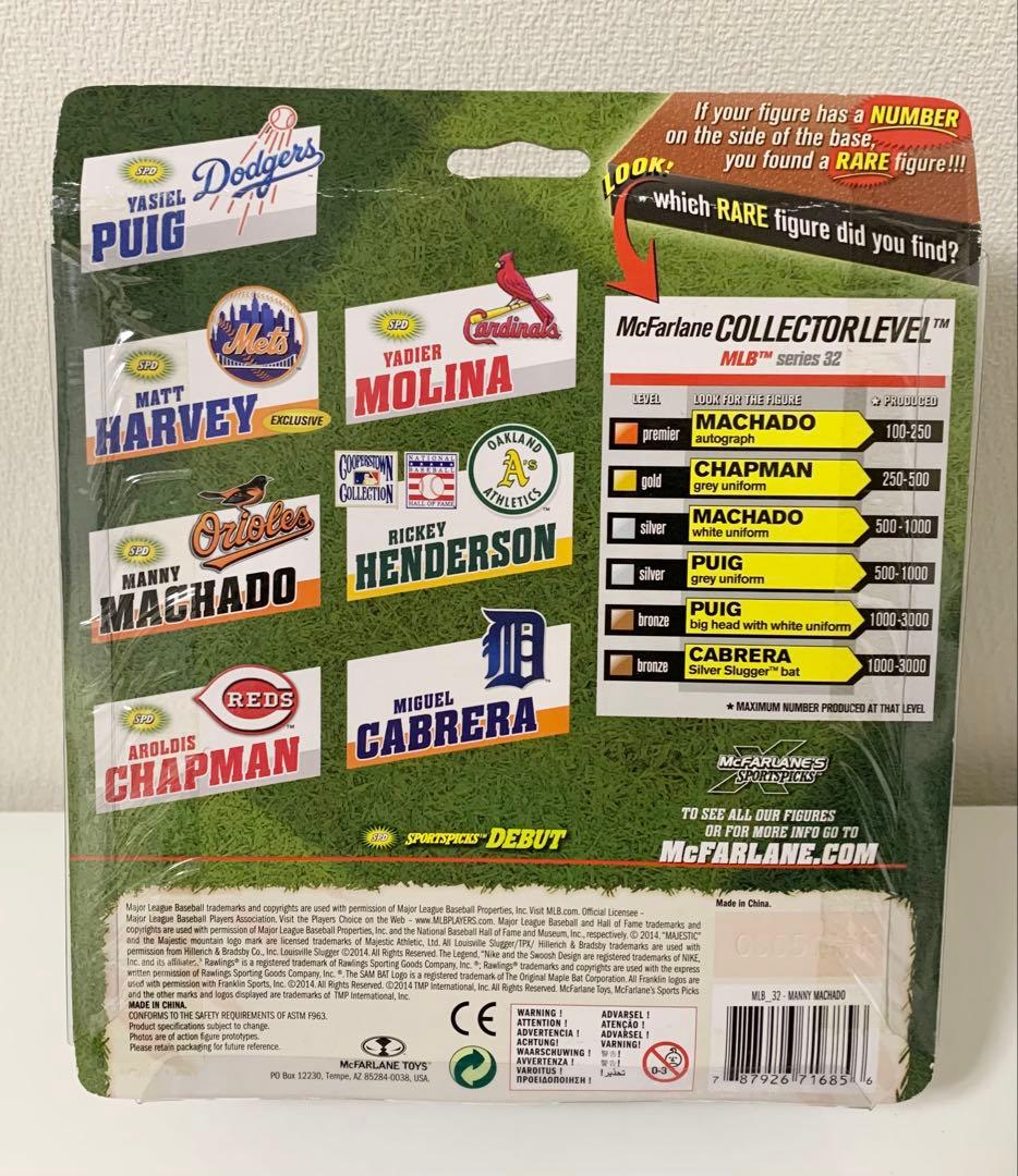 Mcfarlane マクファーレン MLBフィギュア マニー・マチャド（レア）