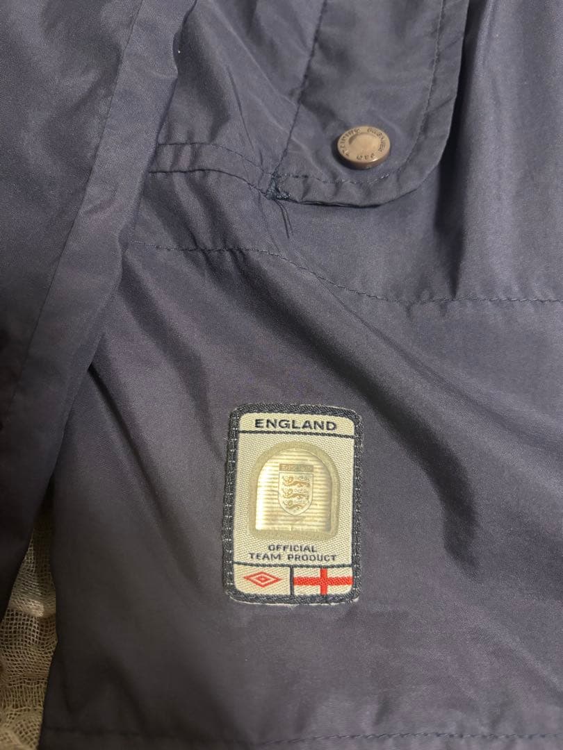 値下げ　アンブロ　イングランド代表 マウンテンパーカー　ナイロンジャケット