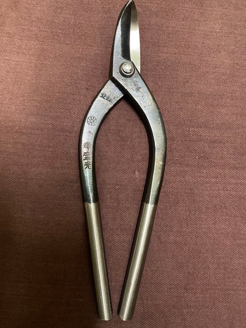 輝盛光 本職用金切鋏 エグリ　210mm 盛光
