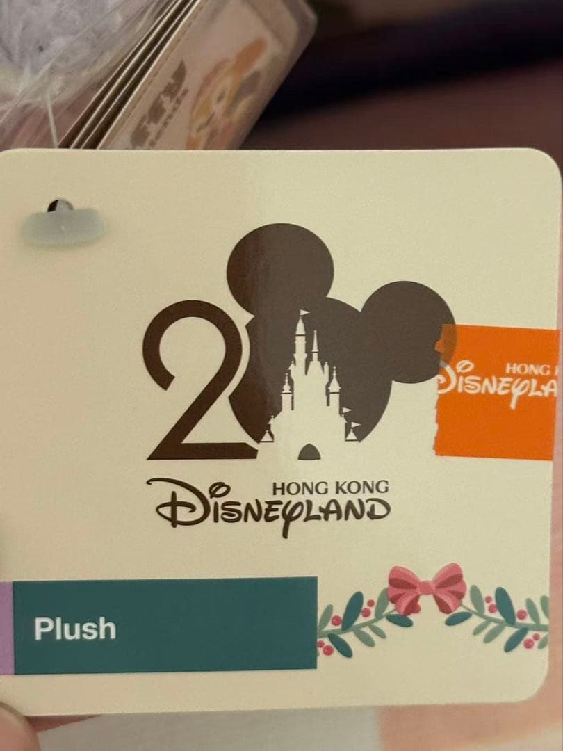 【お顔厳選】新作　香港ディズニー　冬限定　ステラルーぬいぐるみSSSサイズ