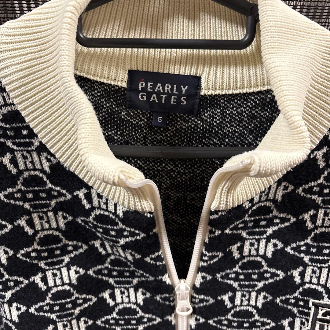 パーリーゲイツ ジップ付きセーター