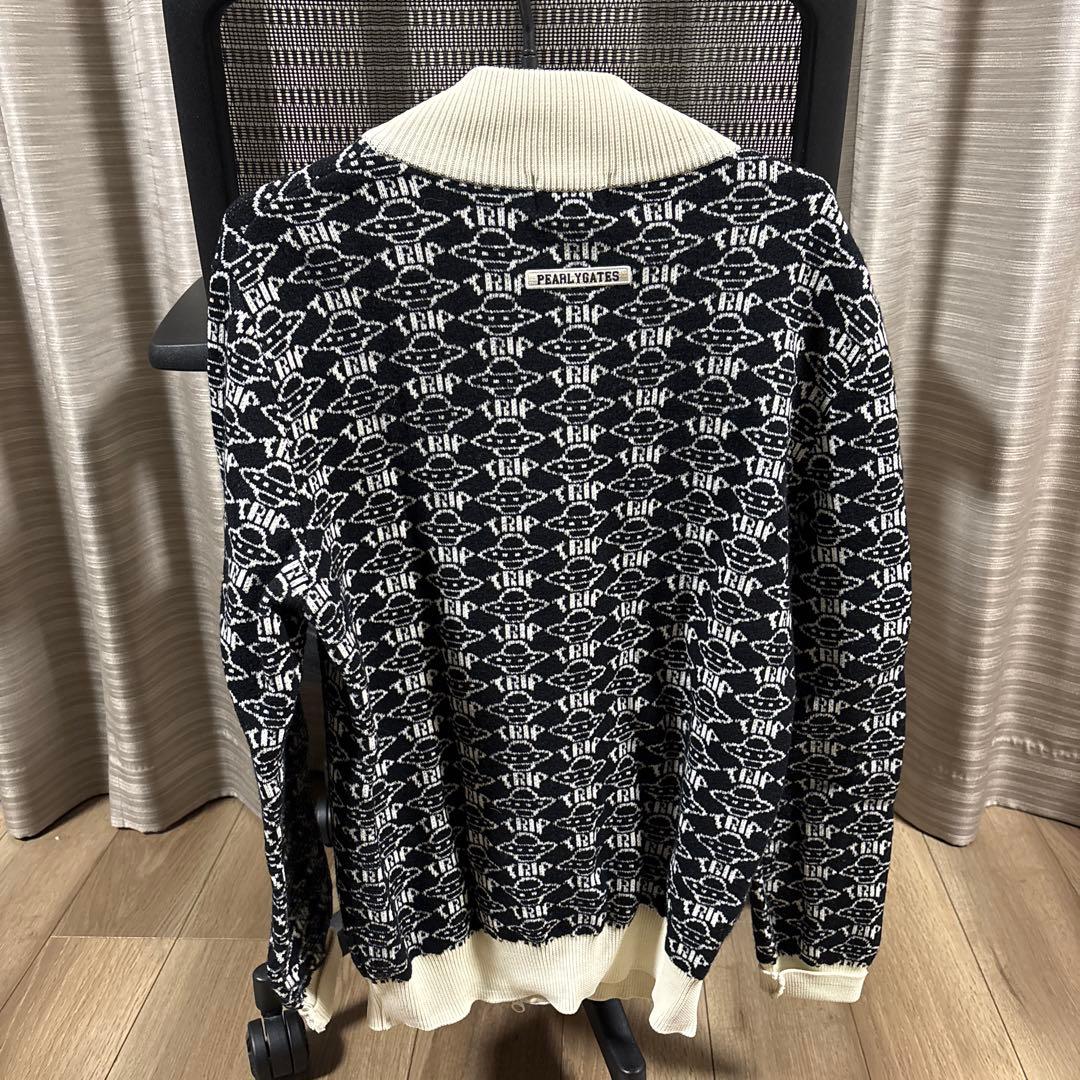 パーリーゲイツ ジップ付きセーター