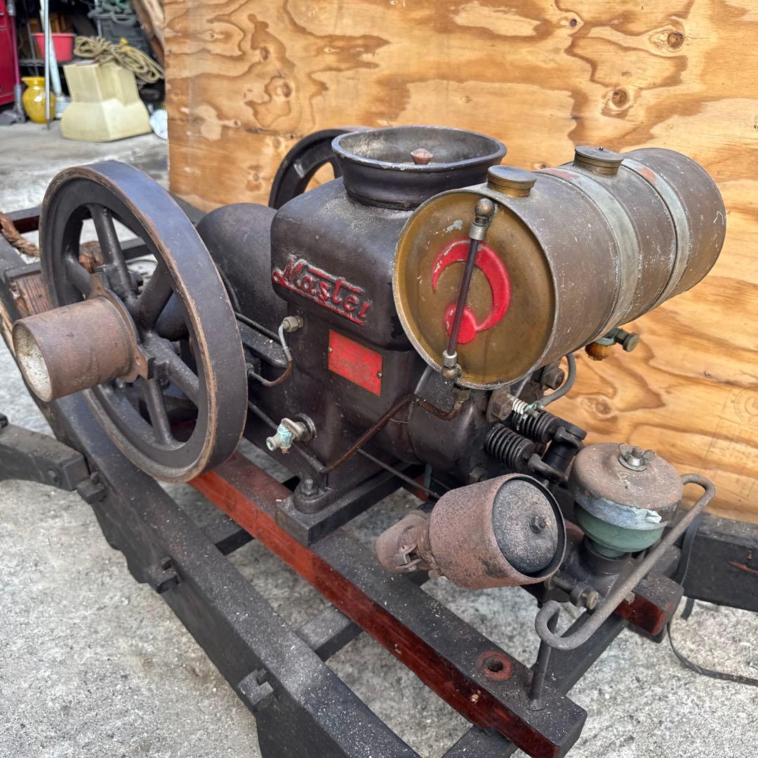 MASTER 石油発動機エンジン レトロ　マスター(吉田製作所)