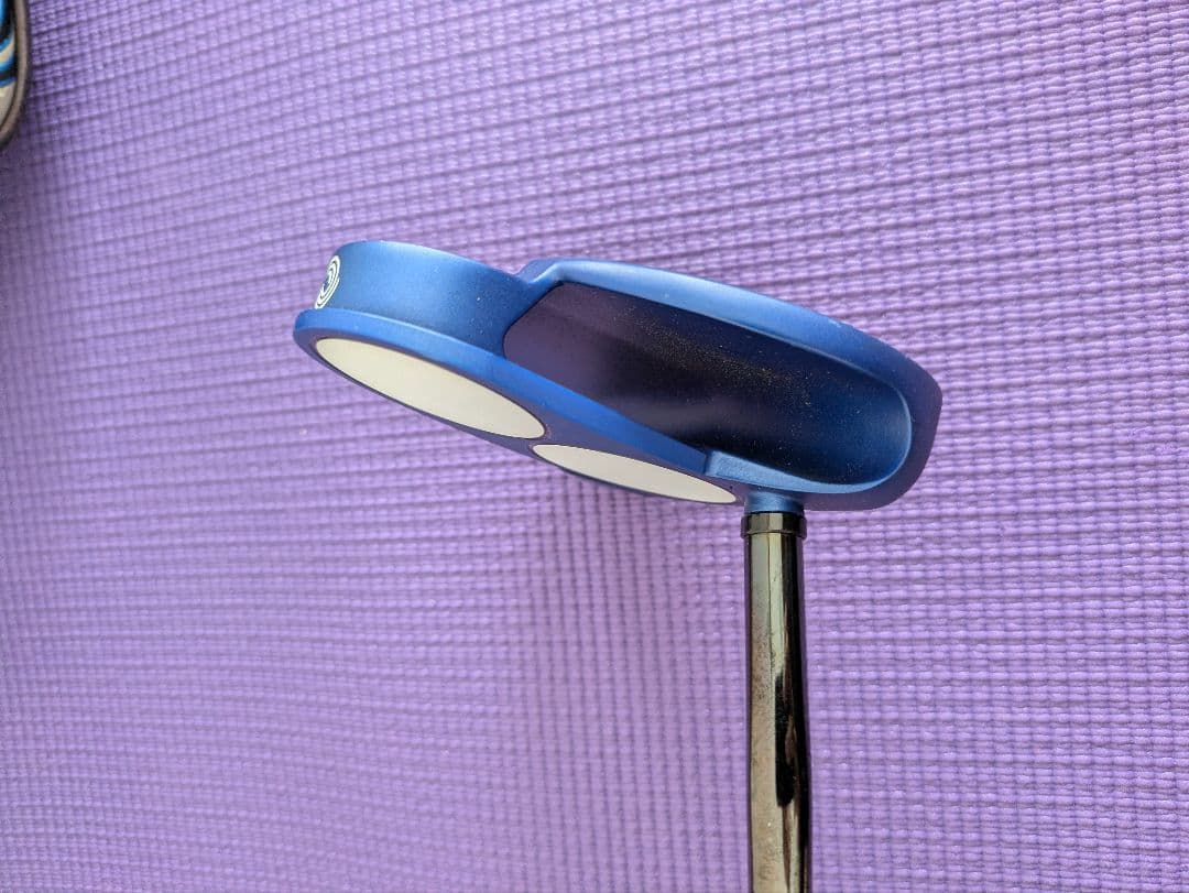 （美品）オデッセイパター O-WORKS BLUE パター 2-BALL