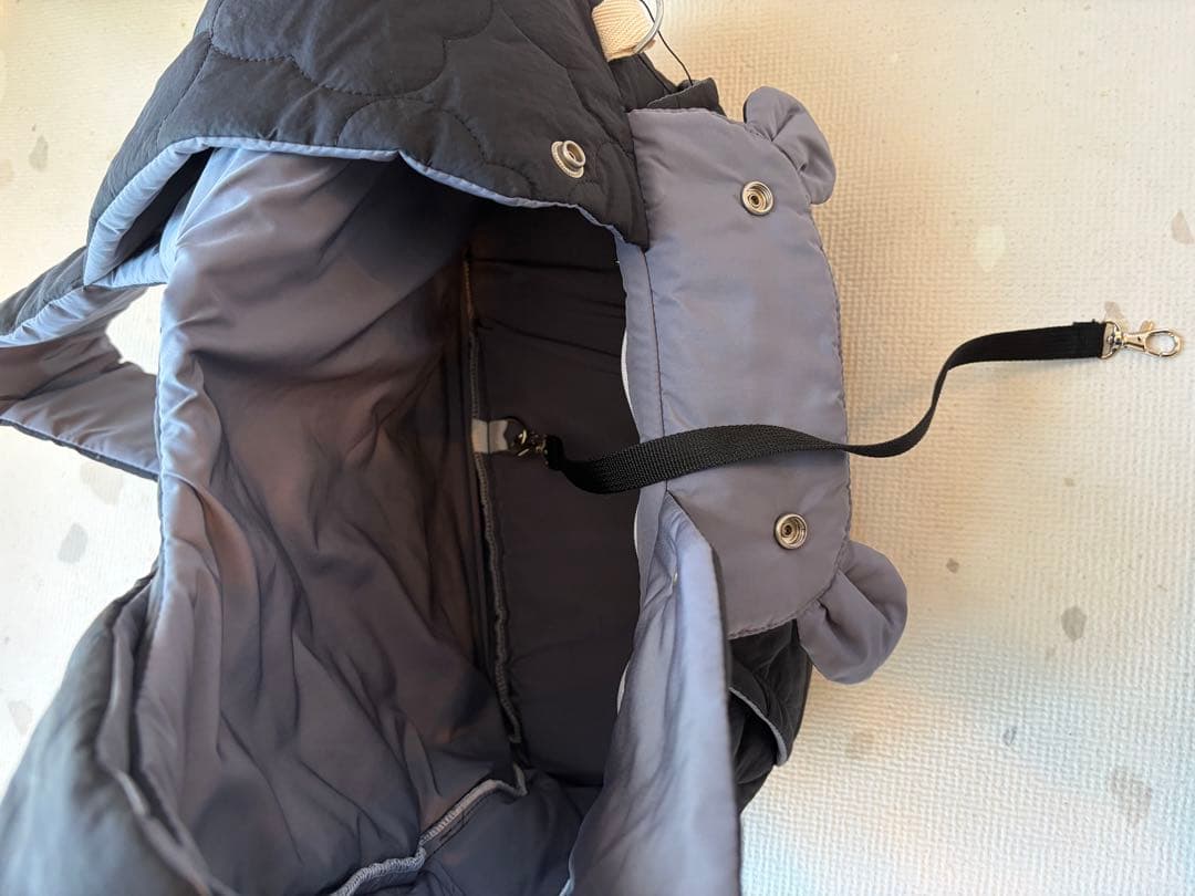 【ritogato】VoddlyCozyFrontBag(Black/S)