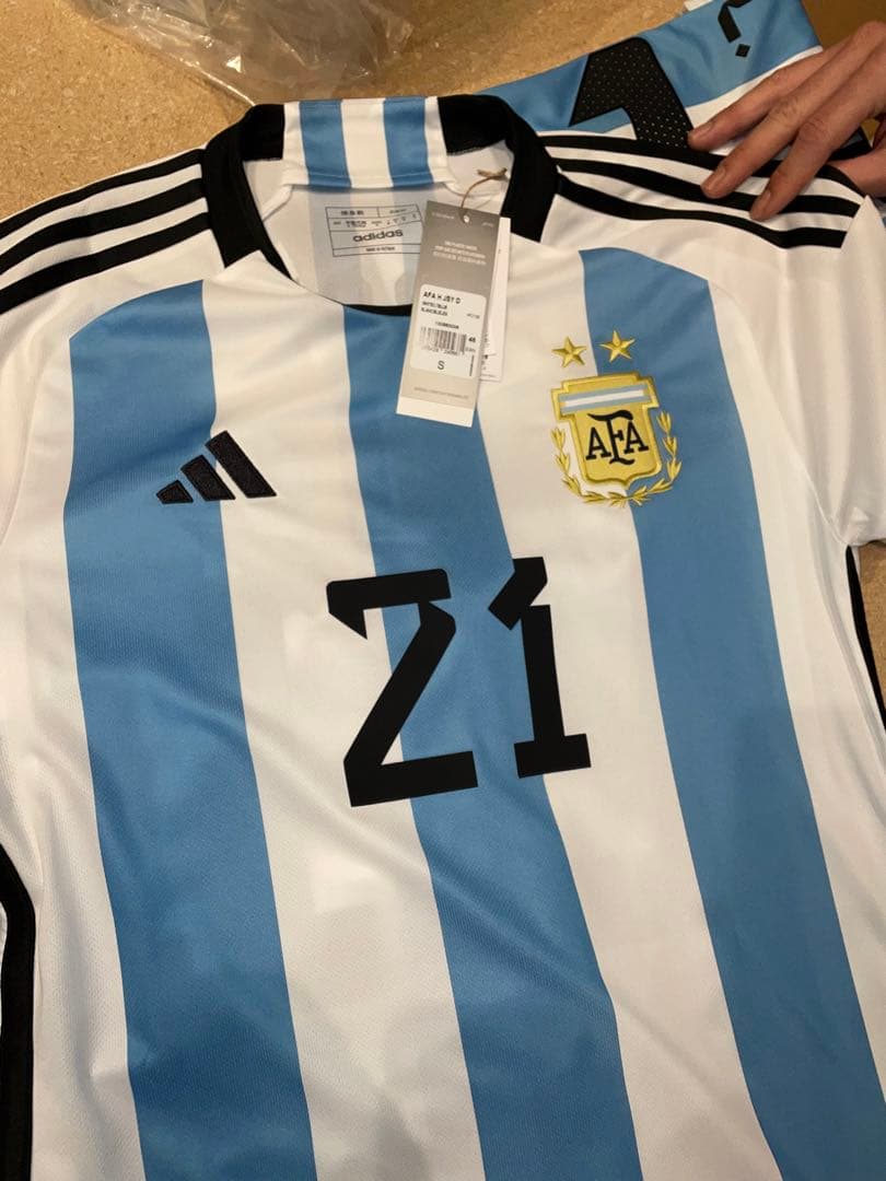 【正規品】パウロディバラ　ユニフォーム　アルゼンチン