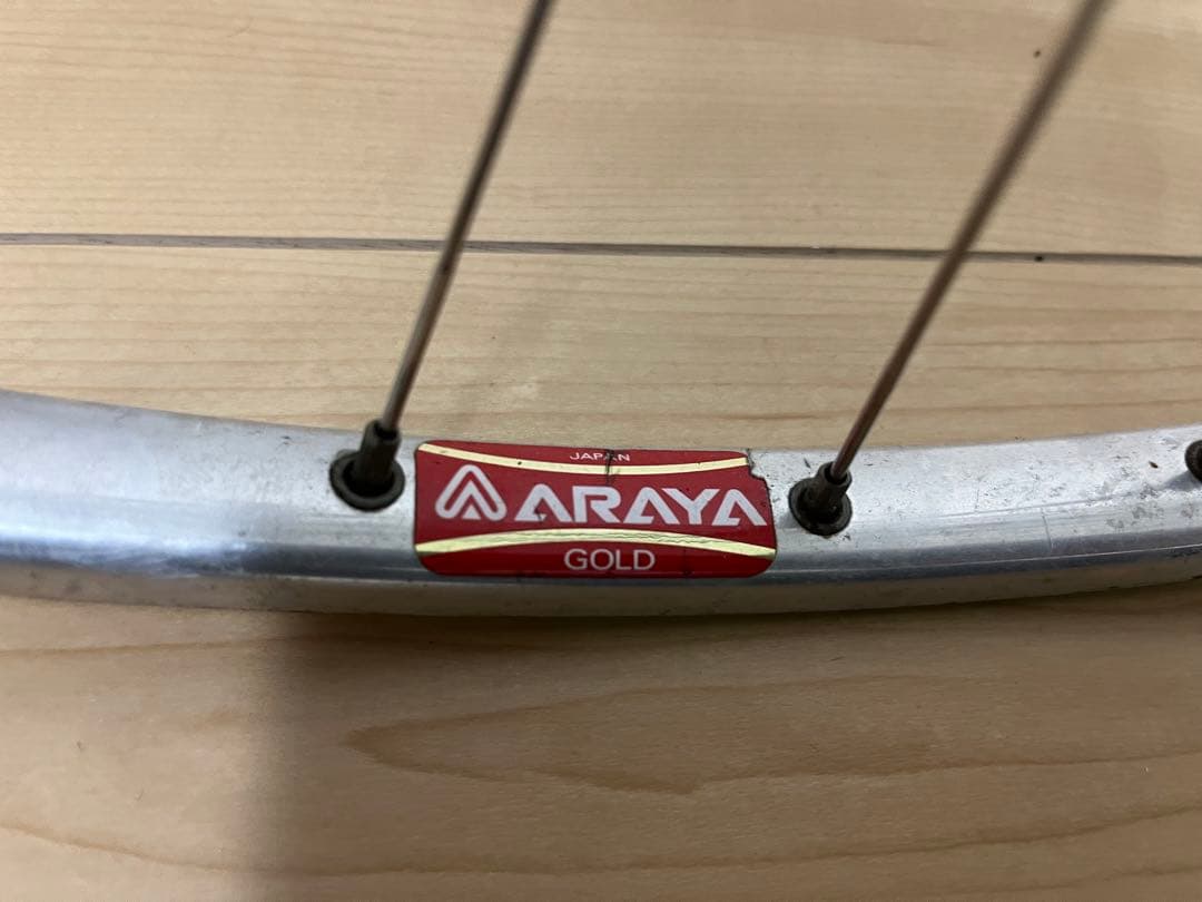 カンパニョーロ前後NJSハブホイール　サンシンNJSフロントホイール