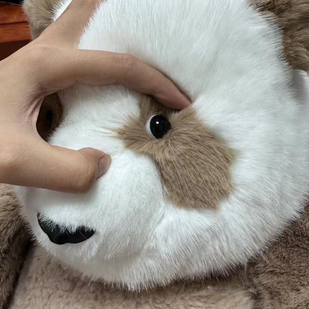 肉球付き茶色パンダ】金玉付きシミュレーション