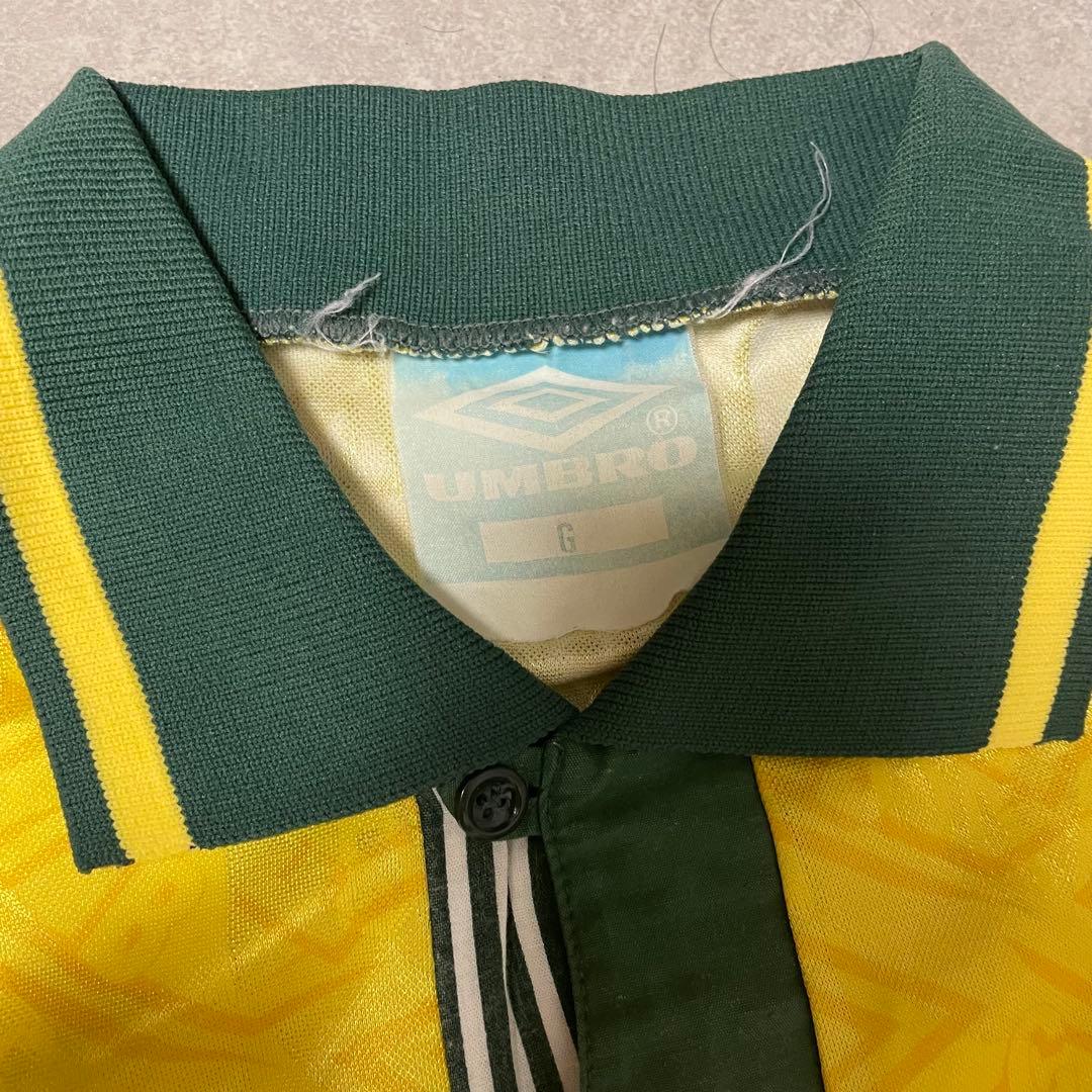 【希少】ブラジル代表 アンブロ 91年〜 Hユニフォーム Lサイズ
