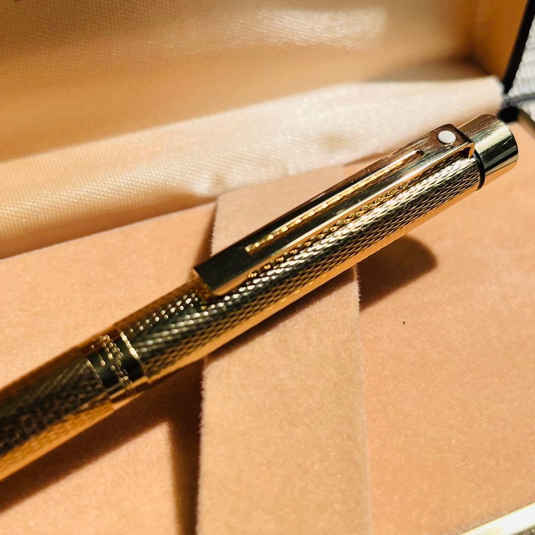 【ケース付】SHEAFFER シェーファー 23Kゴールド 万年筆 ビンテージ