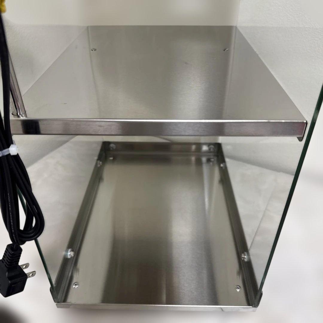 2024年製 美品 ホットショーケース 3面ガラス KIPROSTAR 業務用