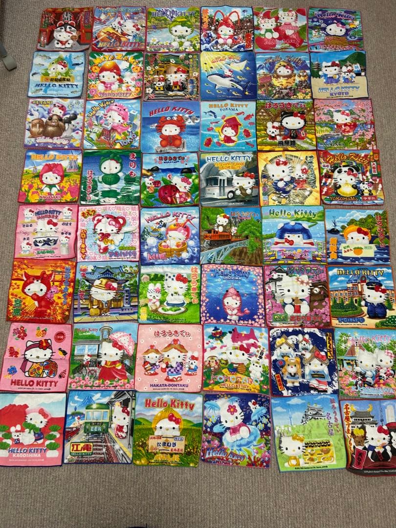 Hello Kitty キティ　ご当地ハンカチ　ハンカチ
