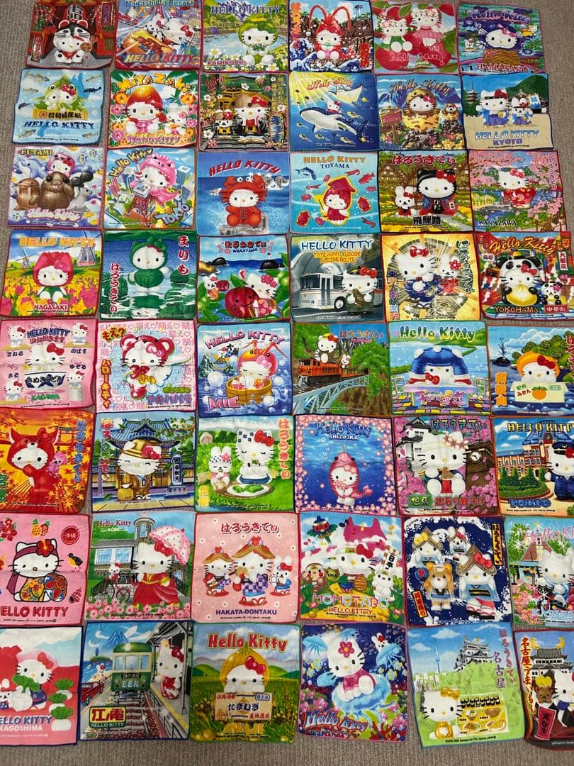 Hello Kitty キティ　ご当地ハンカチ　ハンカチ