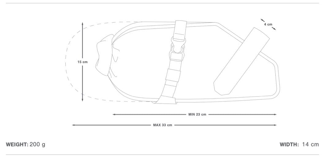 APIDURA x CANYON サドルバッグ5L
