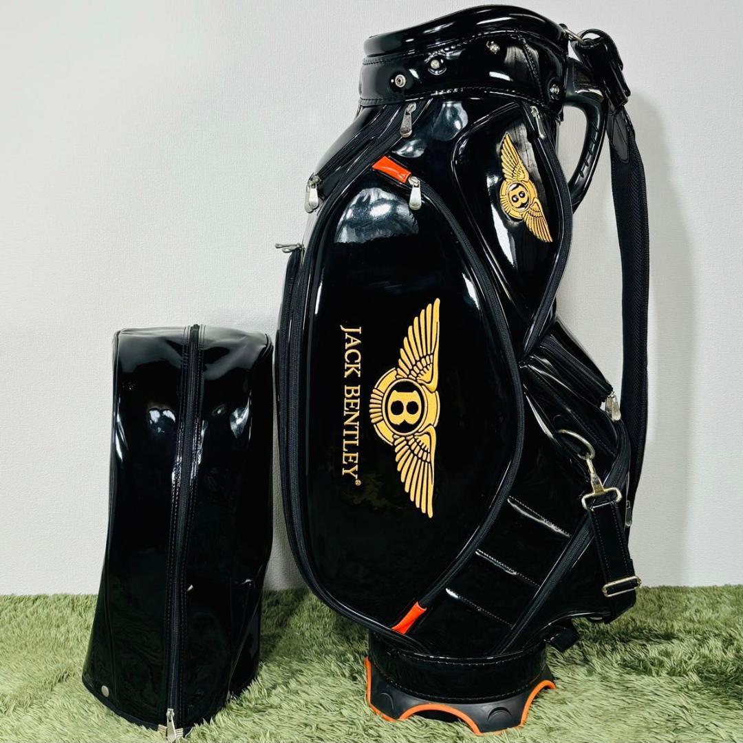 ジャックベントレー キャディバッグ カート式 9型 5分割 三点式 大人気モデル