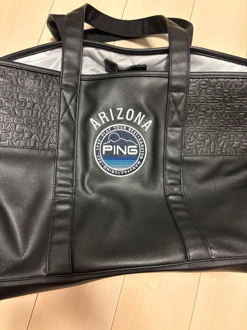 PING ゴルフ トートバッグ ブラック