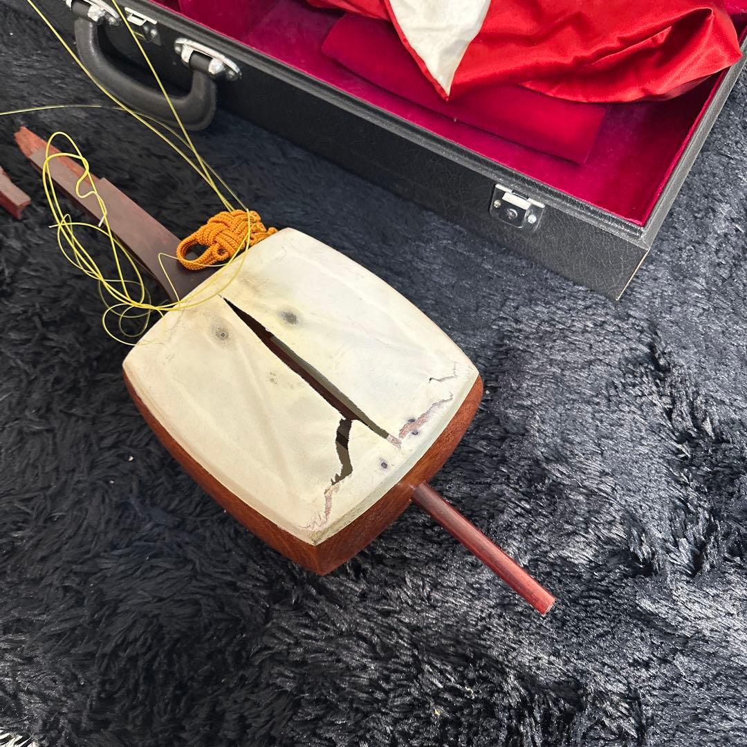 レア 和胡弓 和楽器 弦楽器 ケース付属 民族楽器 三味線