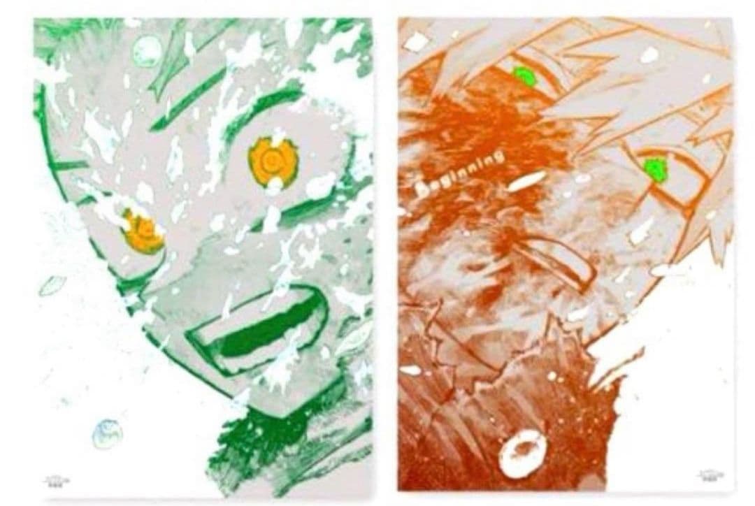 【最安値】僕のヒーローアカデミア ヒロアカ 原画展 A2 B2 ポスター セット