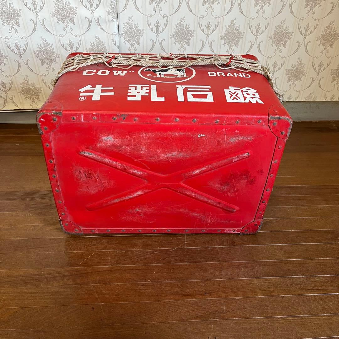 【アンティーク】牛乳石鹸 ボテ箱 COW BRAND 昭和レトロ ノベルティ