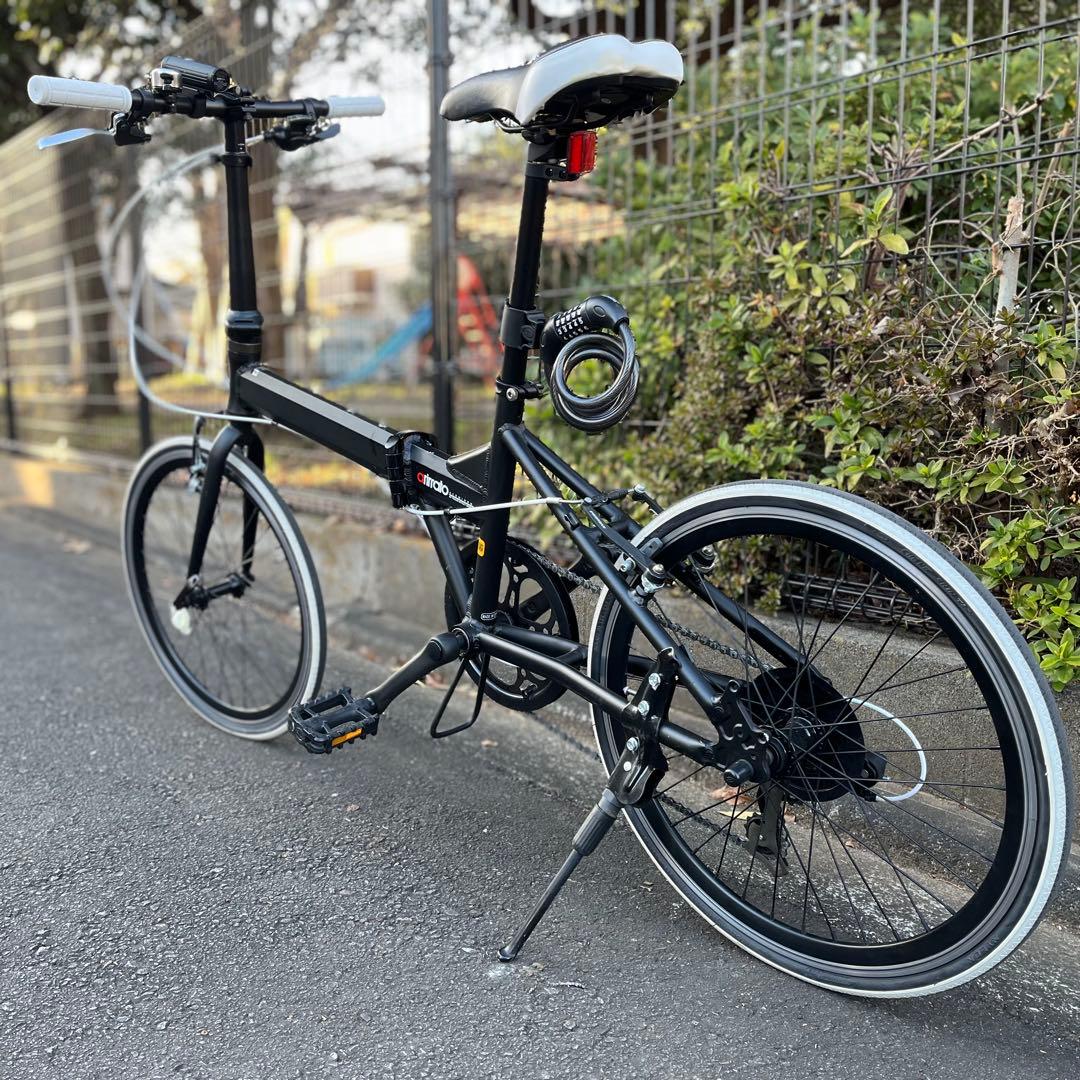 ANIMATO ミニベロ 20インチ 折り畳み自転車 【引取限定】東京都小金井市