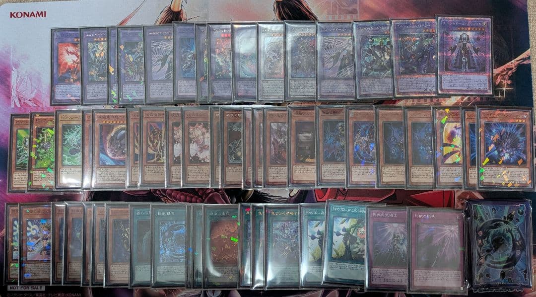 遊戯王　シャドール　サイドあり　スリーブ　高レアリティ 構築済みデッキ　ガチ