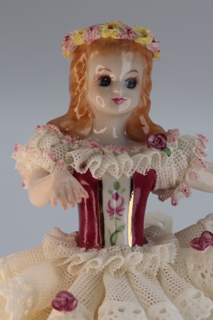 アイリッシュドレスデン・リカちゃん 陶器製フィギュア 1997年30周年記念