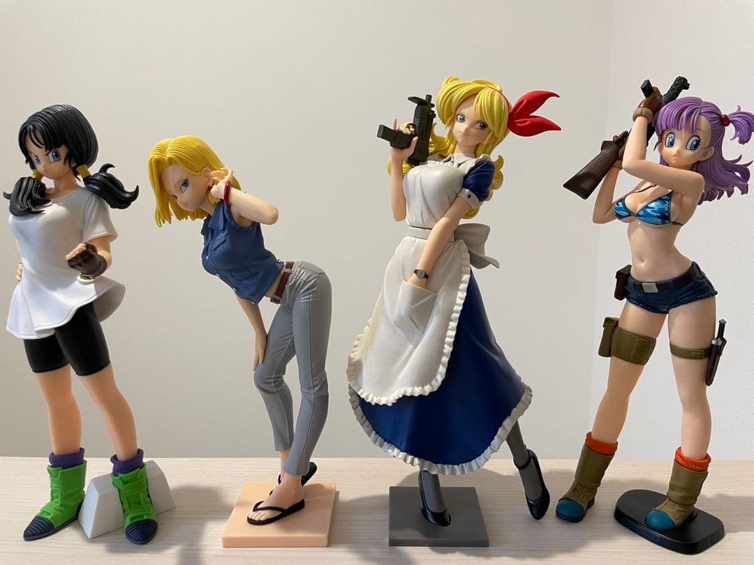 ドラゴンボール　GLITTER & GLAMOURS 4体セット