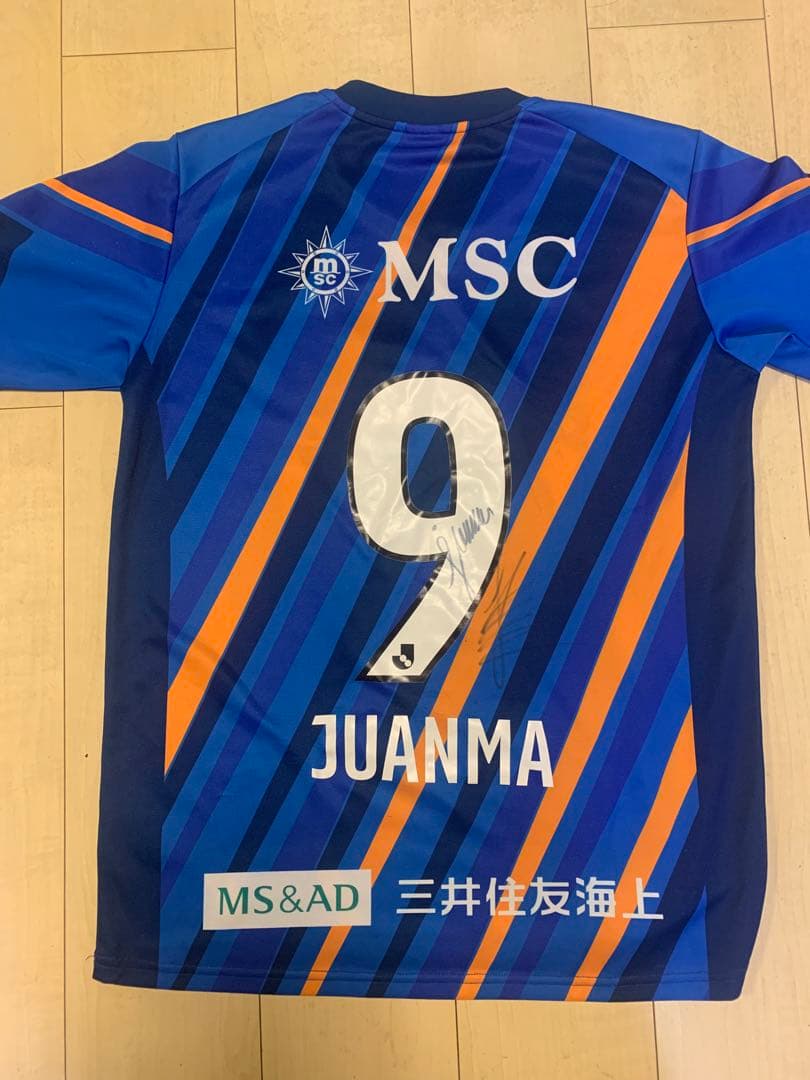 Vファーレン長崎 2023 JUANMA サイン入り シャツ 9番