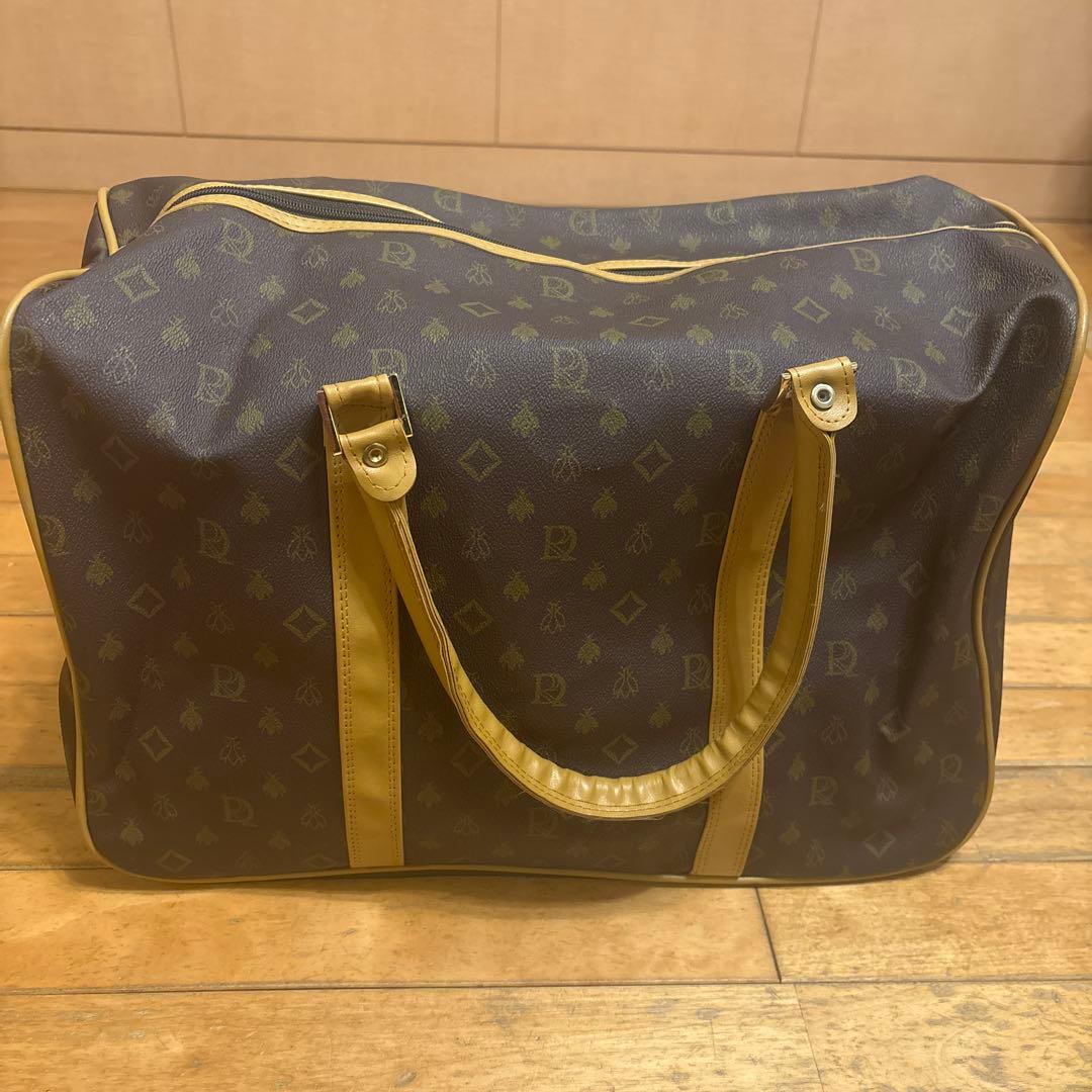 ボストンバッグ ダークブルー