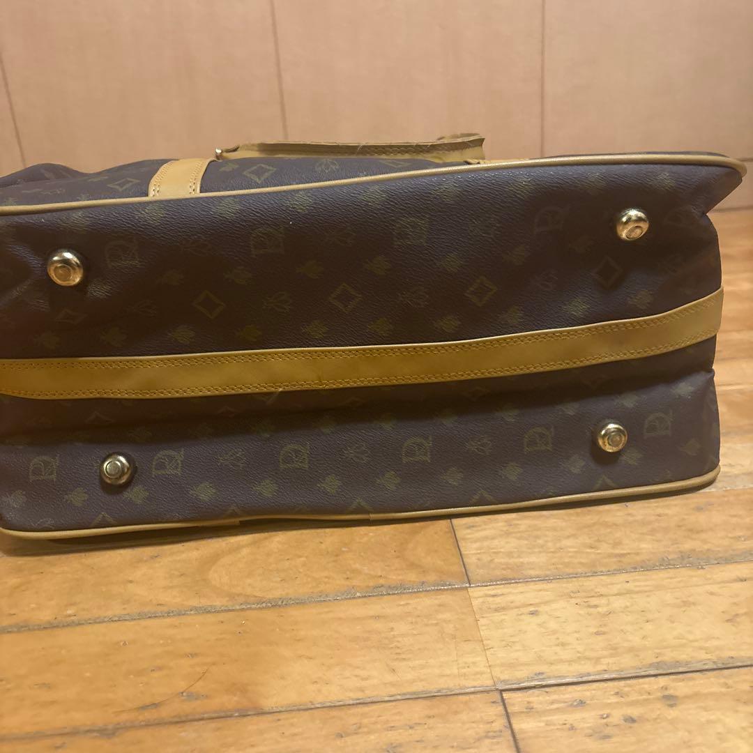 ボストンバッグ ダークブルー